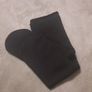 New black fleece lined socks Image 3