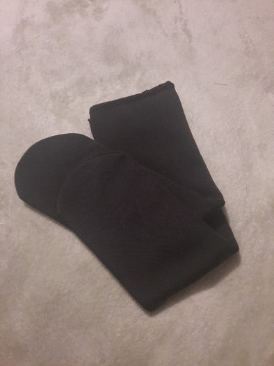 New black fleece lined socks