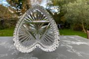 Vintage Crystal Heart tray