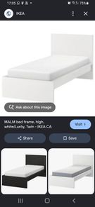 ikea single malm  bed free