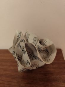 Paperweight MoMA Sheet Music Art Object