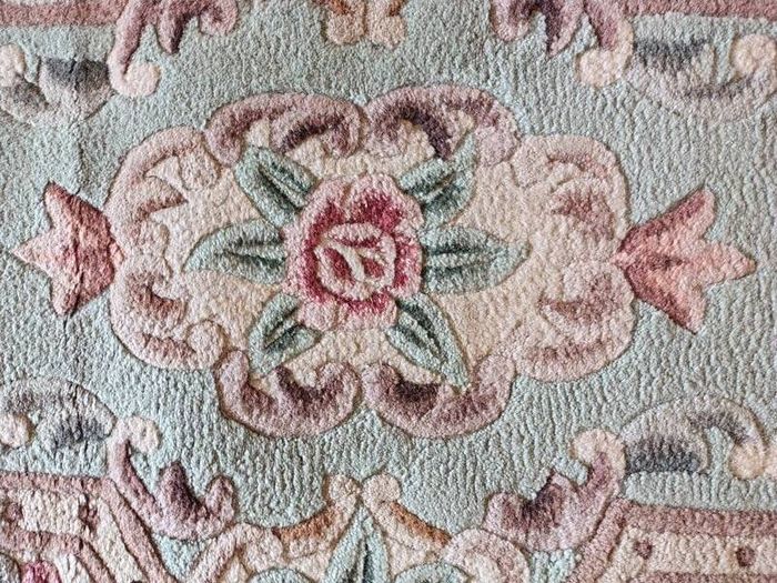 Green Chinese Style Rug (2x4 foot)