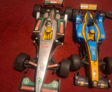f1 cars and  jacket