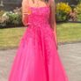 pink debs dress Image 4