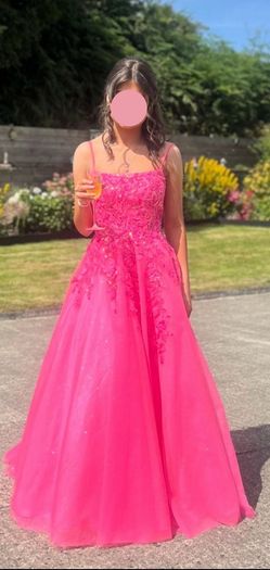 pink debs dress