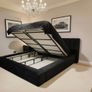 Gas lift super king ottoman bed brand new half price Image 5