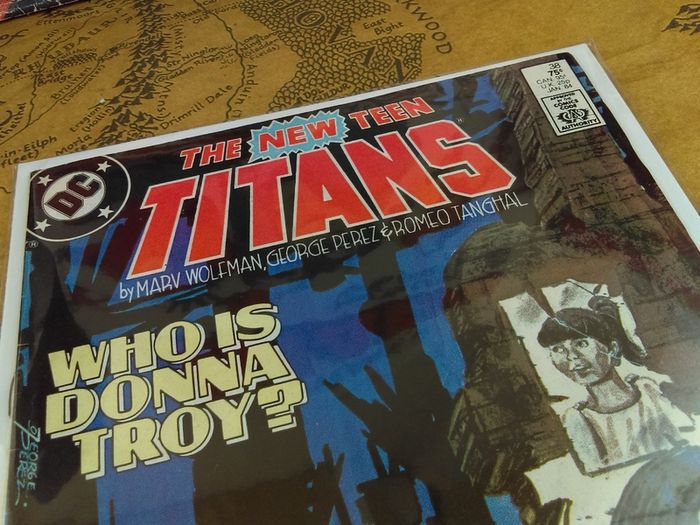 The New Teen Titans #38 ! Classic Who is Donna Troy Storyline !