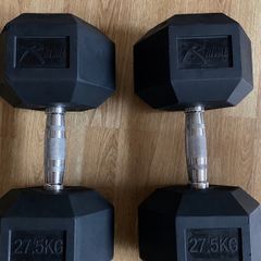 Dumbbells 2 x 27.5kg