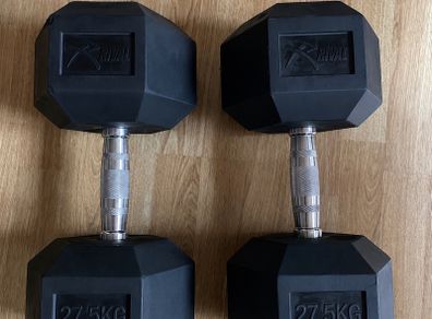 Dumbbells 2 x 27.5kg