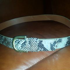 Animal skin imitation belt size UK16 EUR44 Postage included