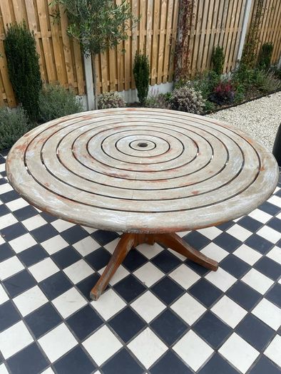 Garden dining table