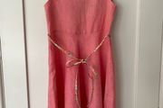 Pink Linen Dress from Marie Puce