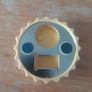 vintage GUINNESS Bottle Opener. Fridge Magnet, Beer Bottle Cap Opener. Image 8