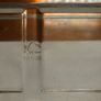 desk top  ace cut glass ink well and pens holder Image 4