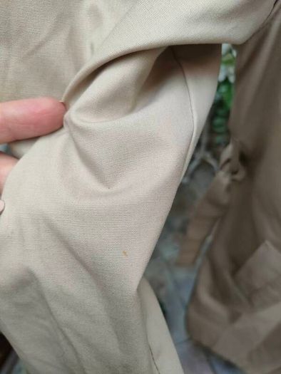 Vintage 80s London Fog Beige Trenchcoat size 10R(fit up to uk 12 or 14 ) postage included