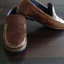 River island real leather brown boys shoes Image 7