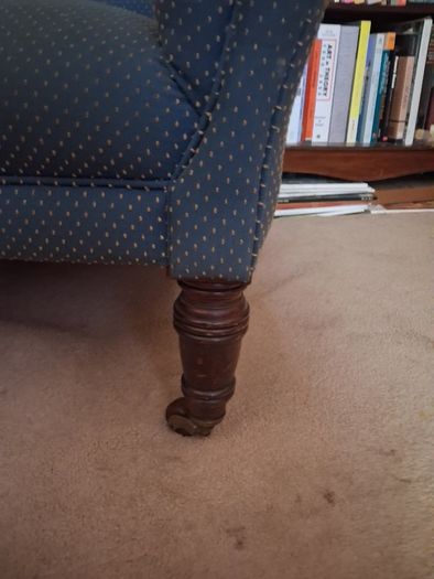 Beautifully upholstered occasional chair
