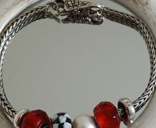 Trollbead Charm Bracelet and Charms