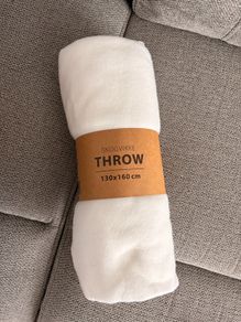 2 x JYSK Throws Brand New