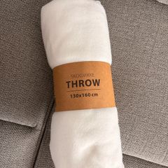 2 x JYSK Throws Brand New