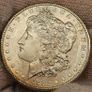 USA United States Silver 1882 Morgan Dollar Beautiful Uncirculated Lustrous Superb! Image 2