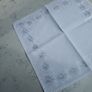 5 Heavy Cotton Embroidered Table Napkins Image 7
