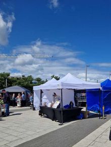Blue Pop Up Gazebo 3x3m