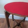 Vintage Fold Up Card Table Occasional  Table Image 4