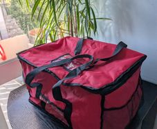 Large Insulated Food Delivery Bag   Excellent Condition