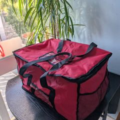 Large Insulated Food Delivery Bag   Excellent Condition