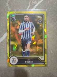 Josh Eccles Topps Premier League 2026/27 Gold Parallel RC /299 Coventry City #267 (numbered  card)