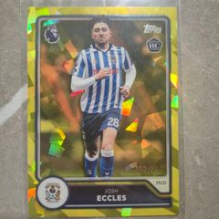 Josh Eccles Topps Premier League 2026/27 Gold Parallel RC /299 Coventry City #267 (numbered  card)