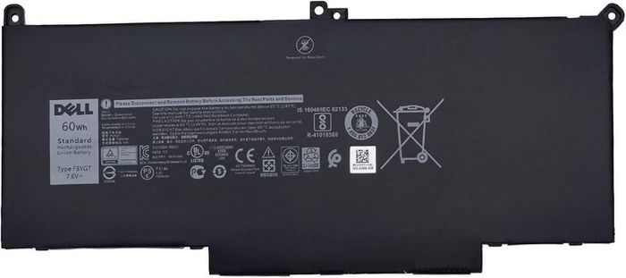 F3YGT Battery For Dell Latitude 12 7000 7280 7290 13 7000 7380 7390 E7380 E7480