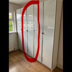 white cabinet