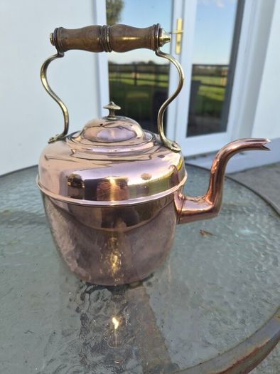 old copper kettle