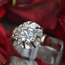 Antique 1940s 1.1ct Diamond Solitaire - Platinum Image 5
