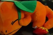 Pokemon Sleeping Charmander 27cm plush toy