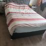 Double bed, mattress and headboard Image 2