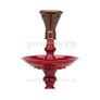 Khalil Mamoon Cafe Style - FULL RED Shi-sha Hoo-kah Image 3