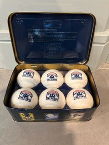 Vintage 100th Anniversary TRETORN 1991, 6 Limited Tennis Balls in Tin Collection