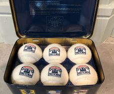 Vintage 100th Anniversary TRETORN 1991, 6 Limited Tennis Balls in Tin Collection