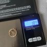 Vintage Zodiac sign Cancer pendant gold Image 4