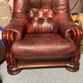 Leather Sofa and two armchairs Image 3