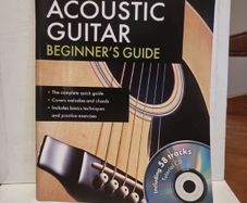 Accoustic Guitar Beginners guide with tuturial CD