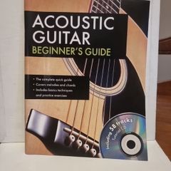 Accoustic Guitar Beginners guide with tuturial CD