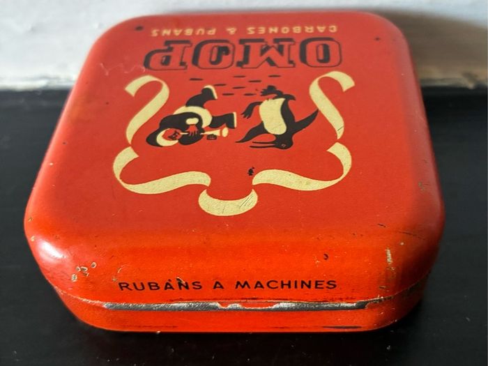 Vintage French Advertising Tin
