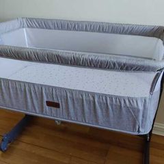 Nested Cozi Sleeper bedside crib