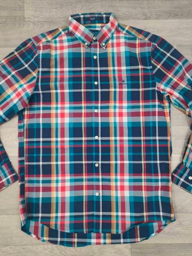 Gant Tech Prep Button Down Check Shirt Mens Medium