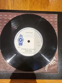 Dickie Rock Coward Of The County 7 Inch Vinyl 1980