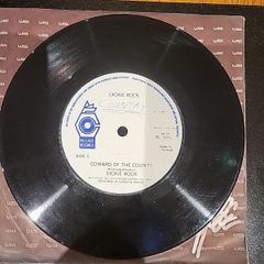 Dickie Rock Coward Of The County 7 Inch Vinyl 1980